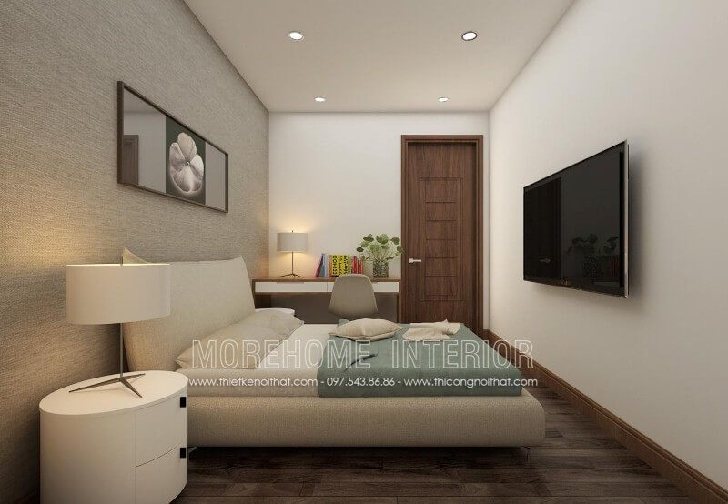 Nếu bạn là người yêu thích sự đơn giản, hiện đại thì đừng bỏ lỡ mẫu giường ngủ bọc vải ấn tượng này nhé!